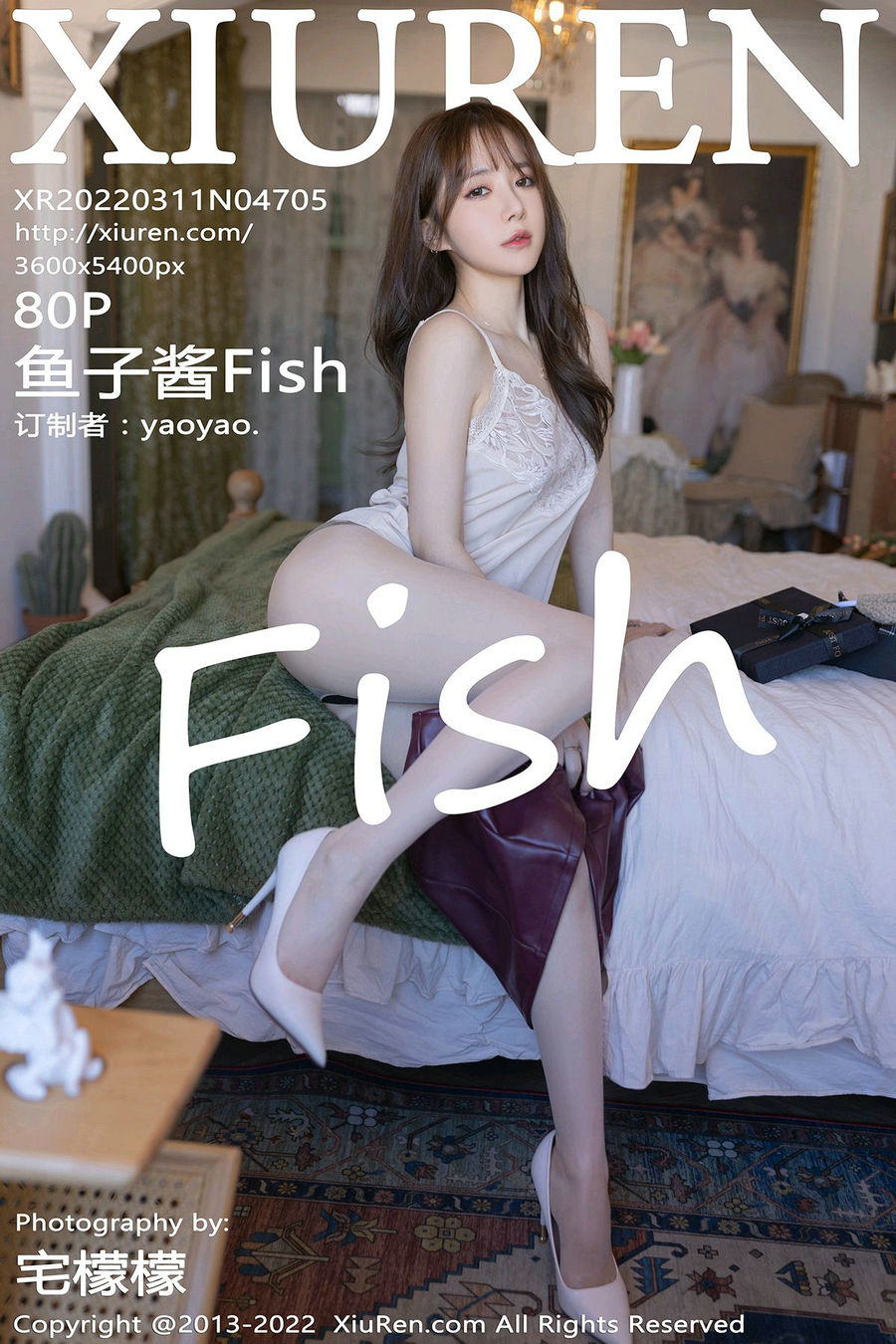 / 秀人美媛馆 / 2022.03.11 No.4705 鱼子酱Fish / 80P755MB / 秀人网-绅士图