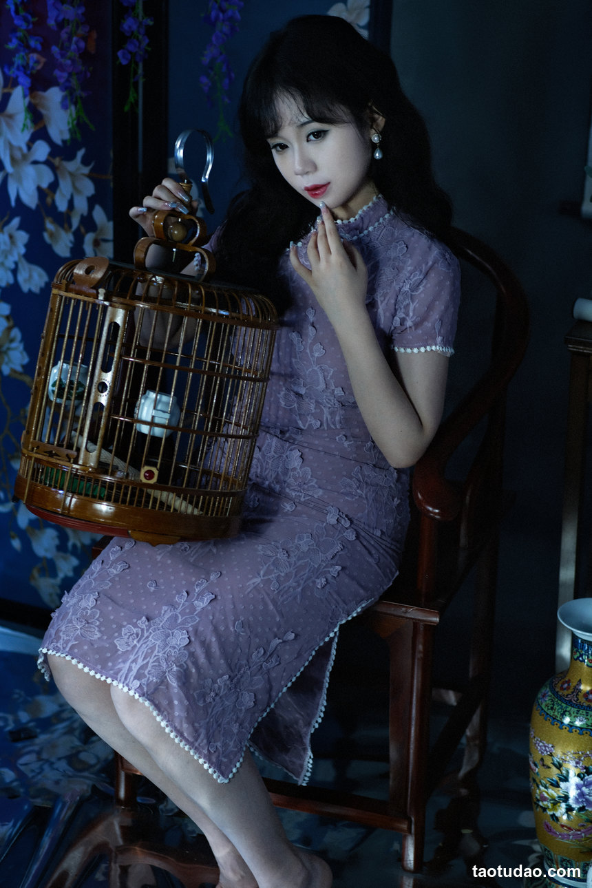 图片[3]-[YITUYU艺图语]2022.09.03 紫藤 一只高高[24+1P／420MB]-绅士图