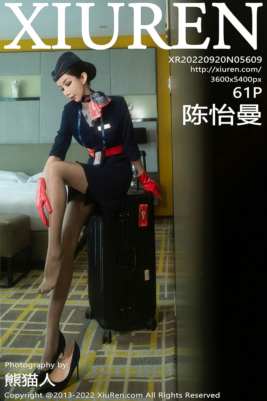/ 秀人美媛馆 / 2022.09.20 No.5609 陈怡曼 / 61P669MB / 秀人网-绅士图