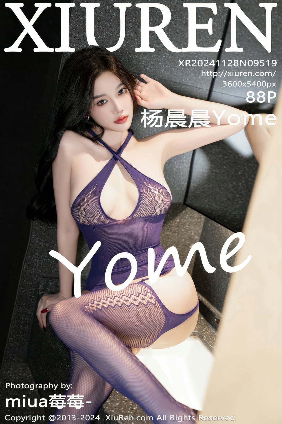 / 秀人美媛馆 / 2024.11.28 No.9519 杨晨晨Yome / 88P853MB / 秀人网-绅士图