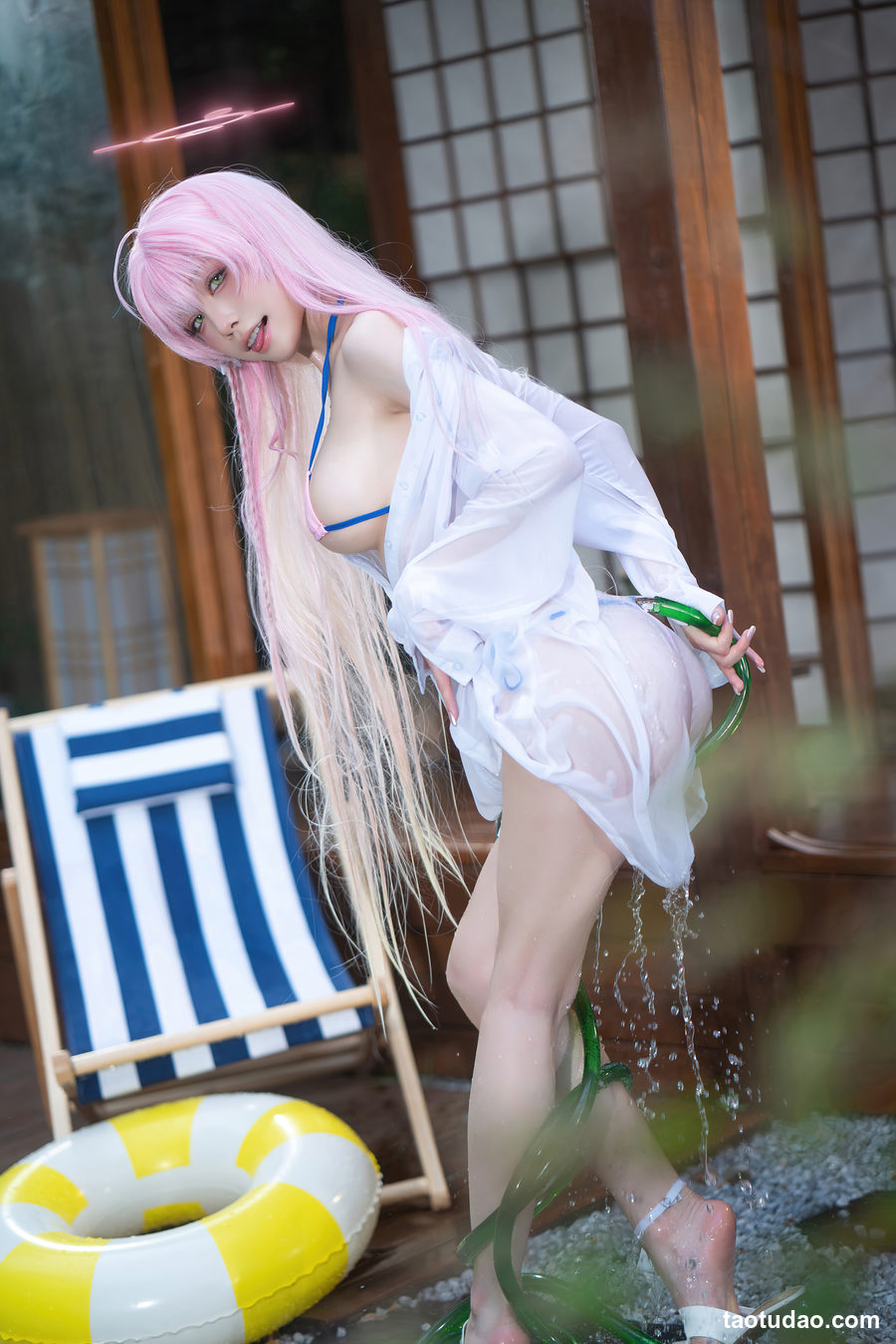 图片[4]-水淼aqua  浦和ハナコ一緒に涼しくなりませんか？ [40P-881M]-绅士图