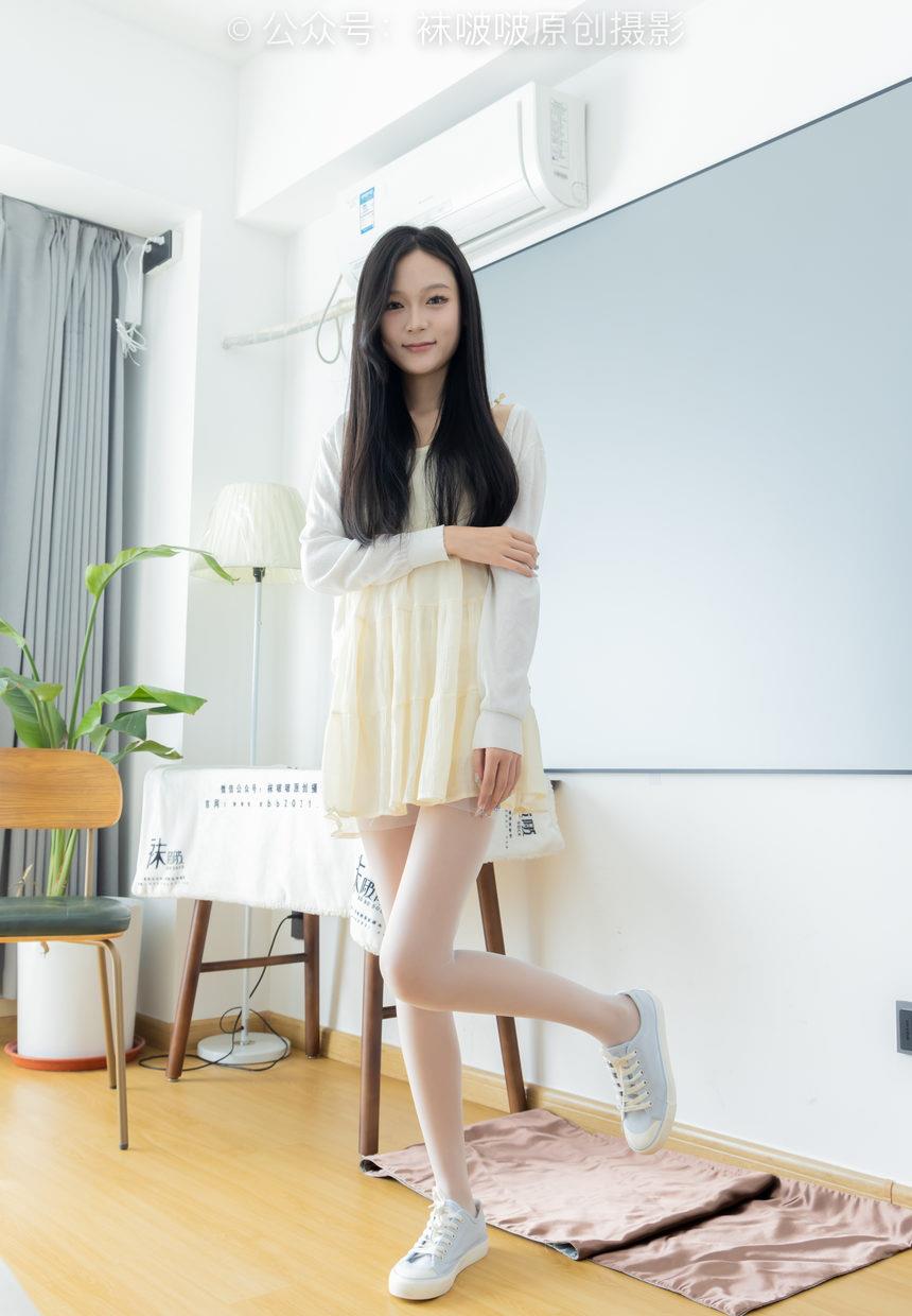 图片[3]-[BoBoSocks袜啵啵]NO.517 焦糖-帆布鞋、薄白丝[147P+1V／5.30GB]-艺库