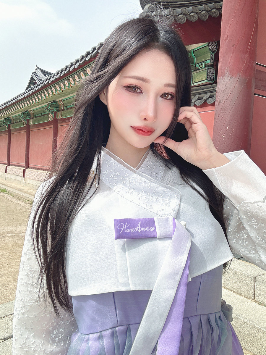 Hane Ame 雨波写真 - Original 韓國漢服 / 47P4V-846MB / cos萌妹-绅士图