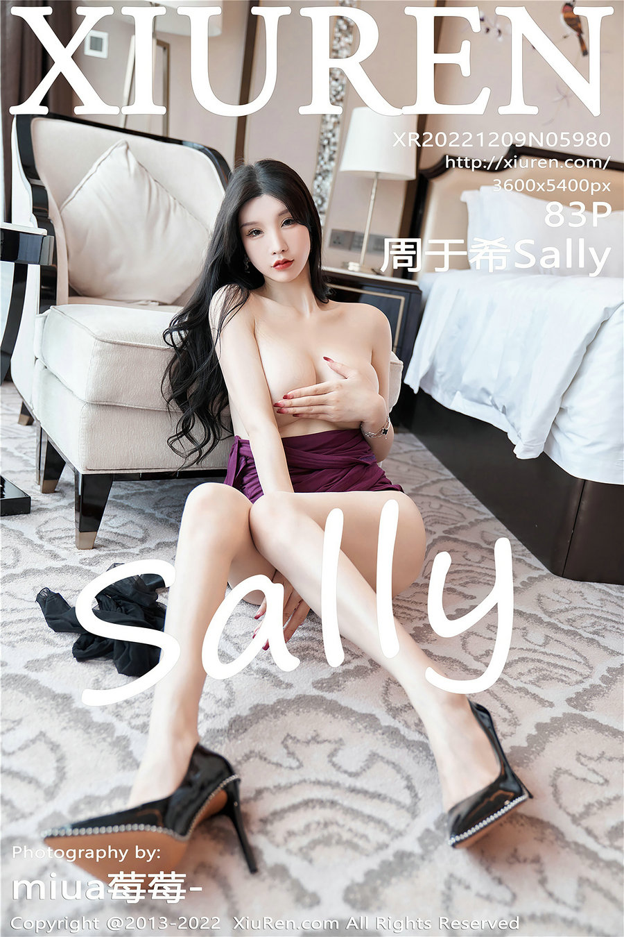 / 秀人美媛馆 / 2022.12.09 No.5980 周于希Sally / 83P542MB / 秀人网-绅士图