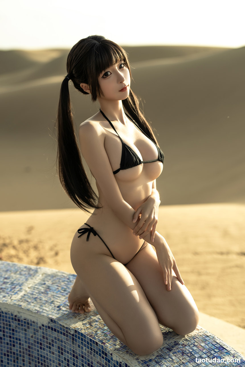 蠢沫沫 - NO.242 沙漠比基尼 [13P-115MB]-绅士图