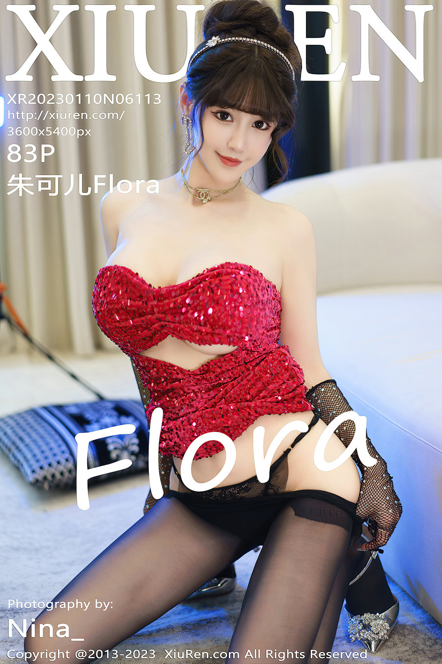 / 秀人美媛馆 / 2023.01.10 No.6113 朱可儿Flora / 83P820MB / 秀人网-绅士图