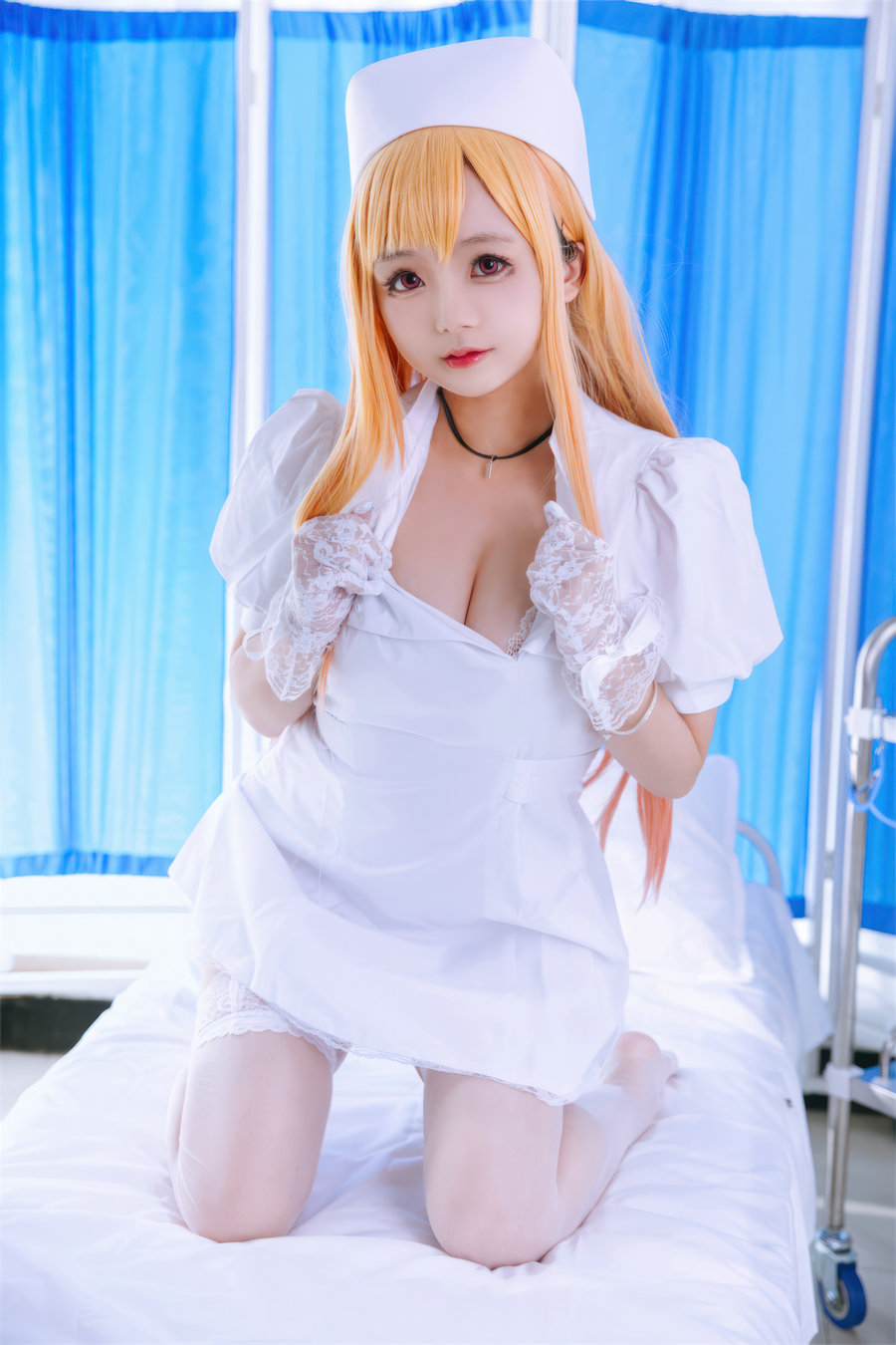 Cosplay日奈娇喜多川海梦 护士 [48P-247MB]-绅士图