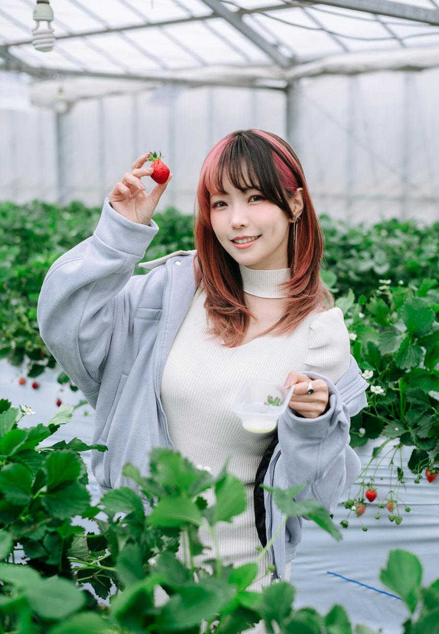 图片[4]-ElyEE子 – Strawberry Picking Date [34P+2V-128MB]-艺库