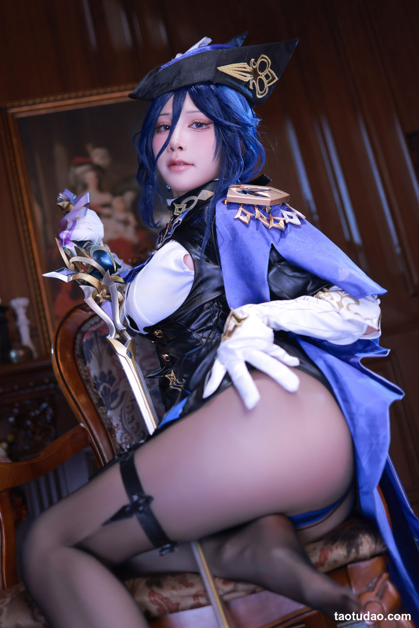 图片[3]-水淼Aqua 原神 克洛琳德 [79P-461MB]-绅士图