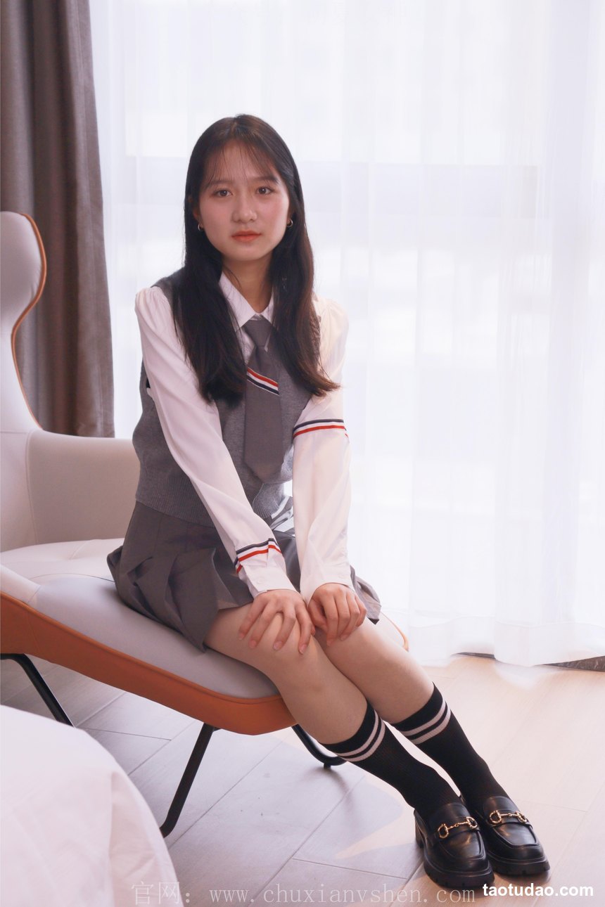 初夏女神 NO.021 沙沙 王心凌同款JK搭配JK小黑皮鞋[136P+1V／5.25GB]-绅士图