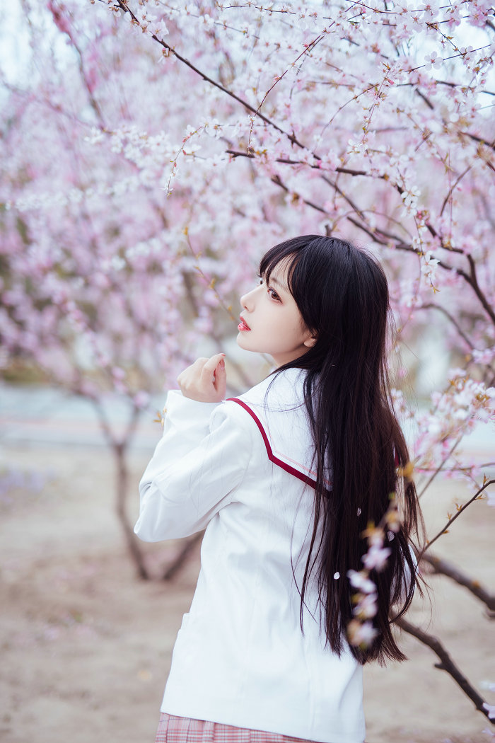 Shika小鹿鹿 - 樱花 / 13P-92MB / cos萌妹-绅士图