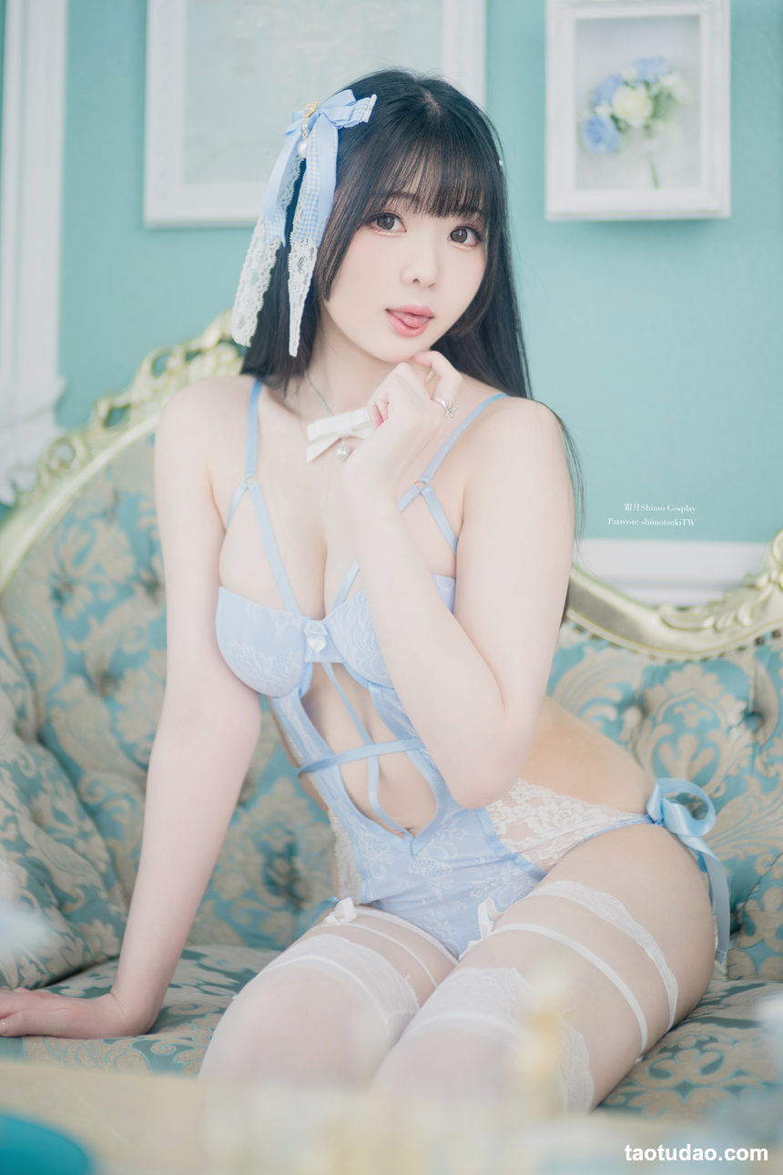 图片[3]-霜月shimo –  Blue Lingerie[41P-309.5M]-绅士图