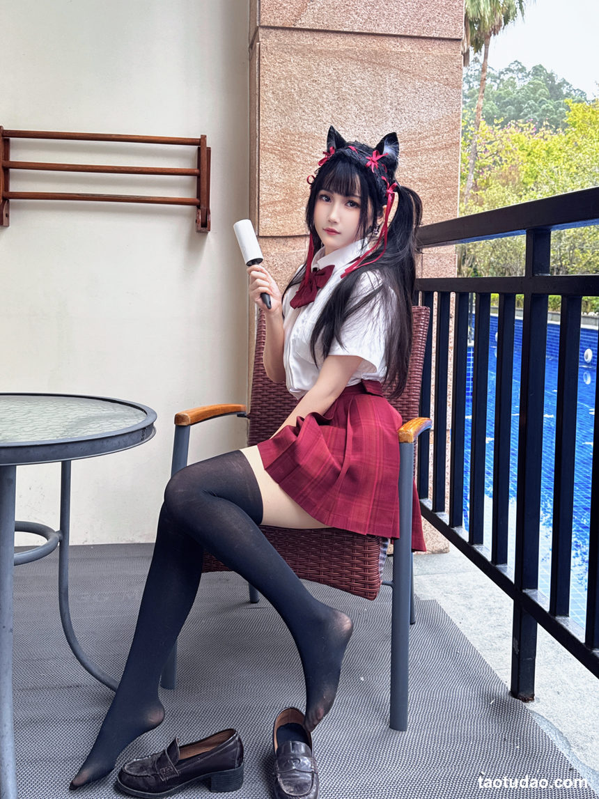 图片[2]-不呆猫-温泉双马尾JK [22P+1V-734MB]-绅士图