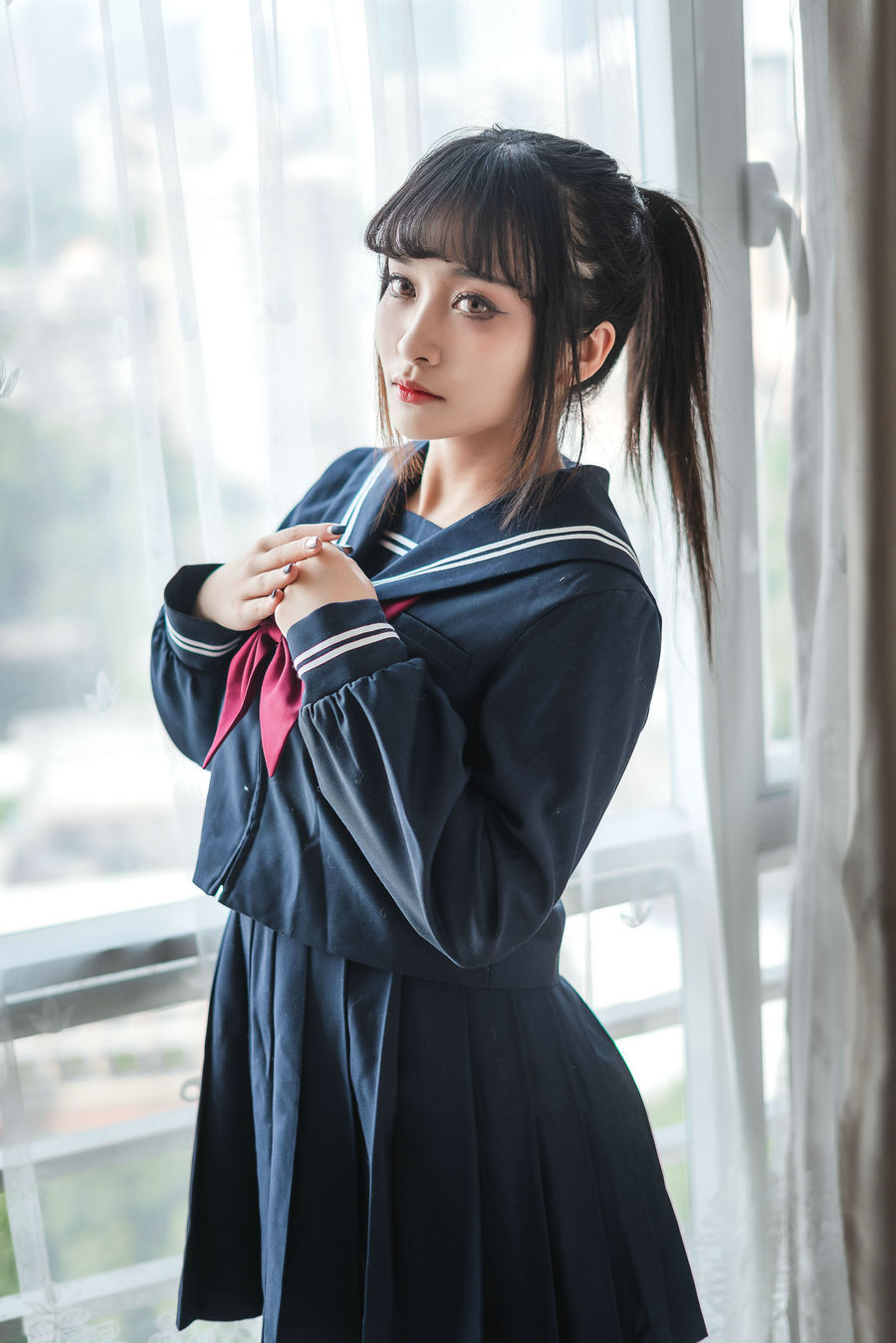动漫博主洛璃LoLiSAMA – JK / 62P-287MB / cos萌妹-绅士图