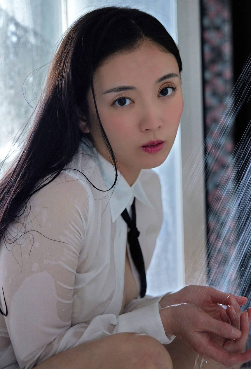 图片[2]-びしょ濡れOL　園都 解禁グラビア写真集-绅士图