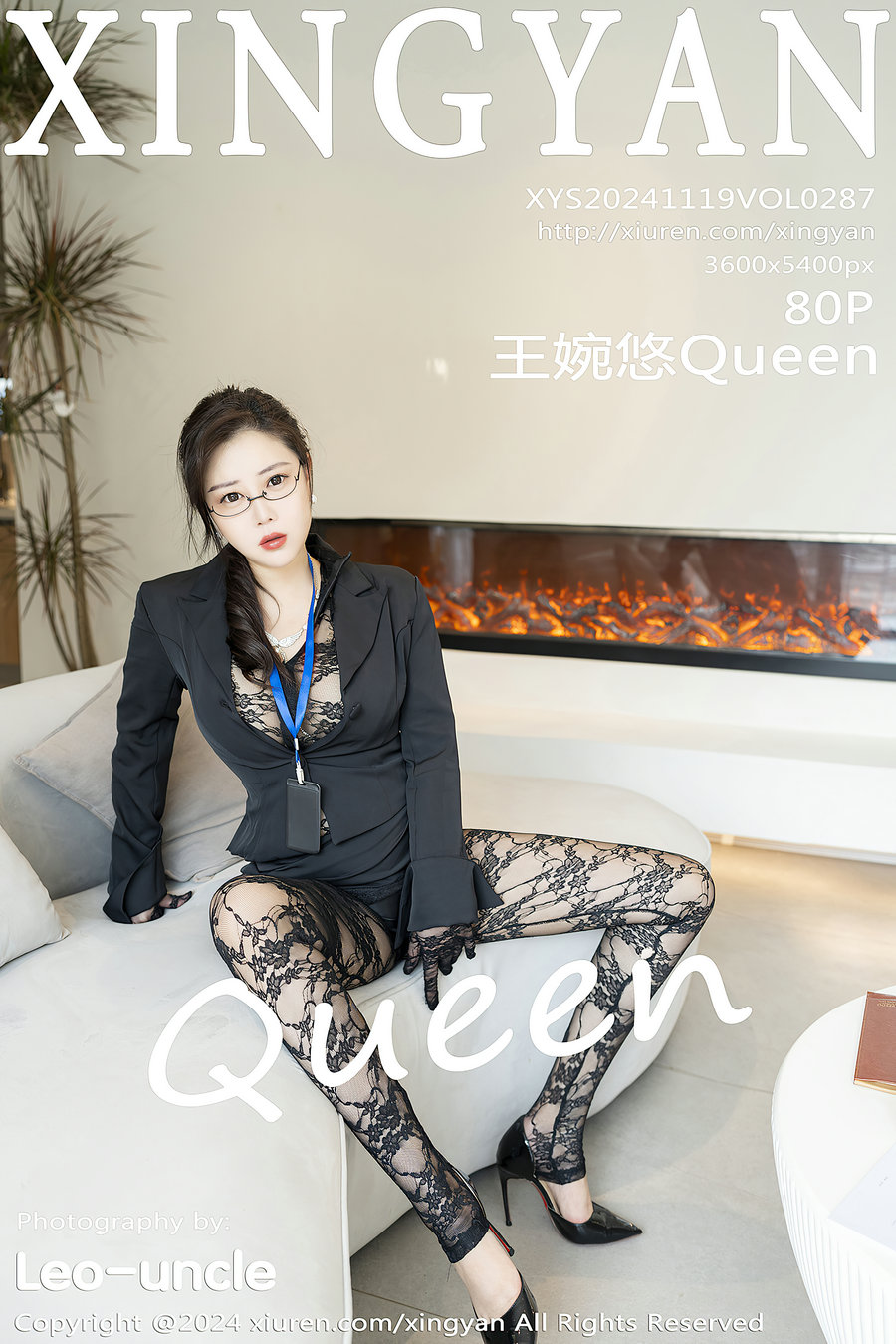 / XINGYAN /星颜社 2024.11.19 Vol.287 王婉悠Queen / 80P842MB / 秀人旗下-绅士图