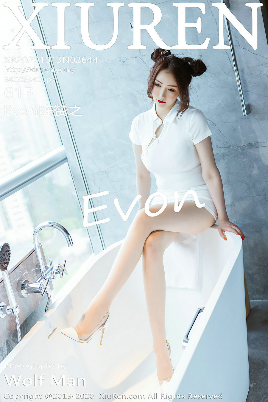 / 秀人美媛馆 / 2020.10.13 No.2644 Evon陈赞之 / 61P493MB / 秀人网-绅士图