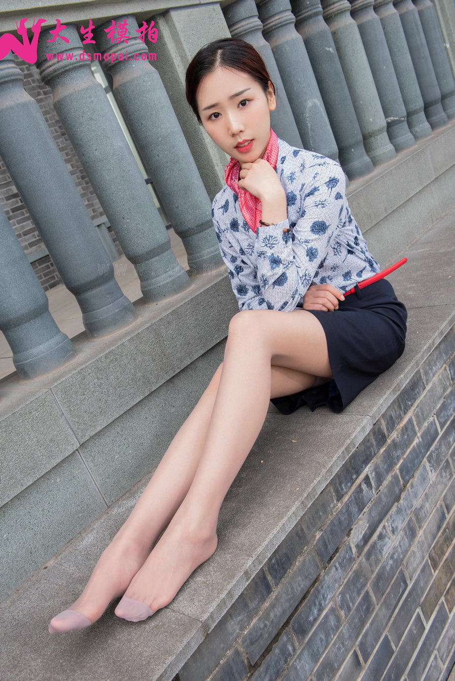 大生模拍 No.162 伊柯 东航制服 / 65P-174MB / 丝袜丝足-绅士图
