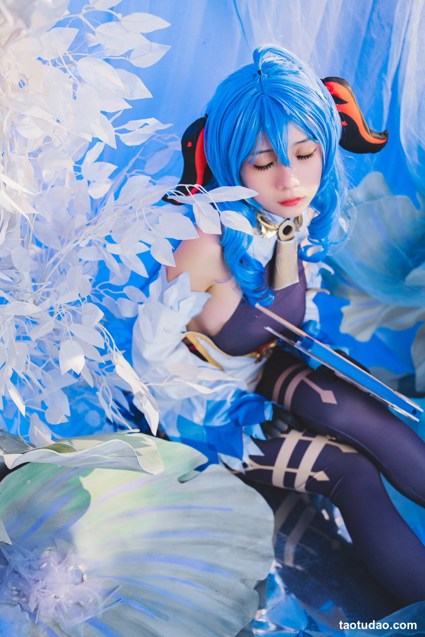 图片[4]-[YITUYU艺图语]2022.07.23 甘雨COSPLAY 清青琴玖[25+1P／573MB]-绅士图