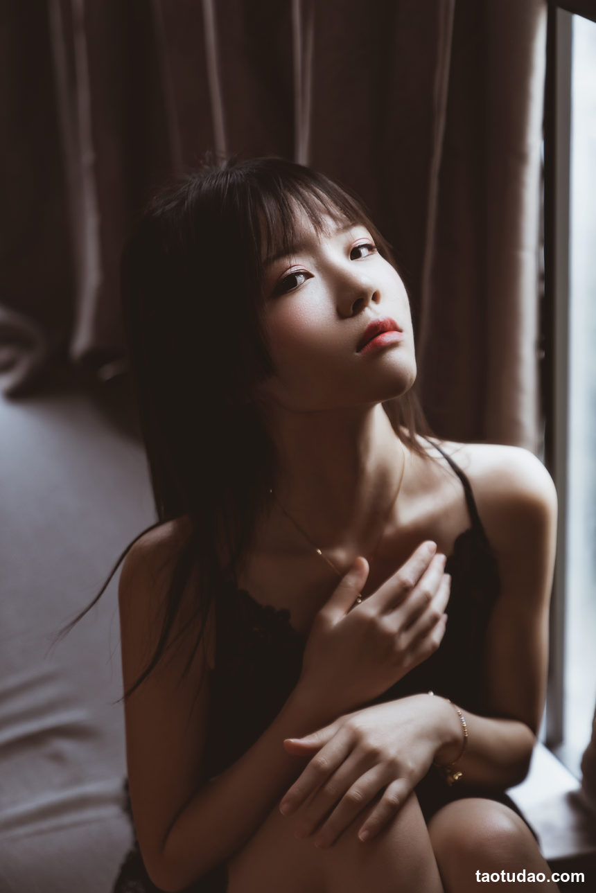 桜桃喵  - 黑 [21P-163MB]-绅士图