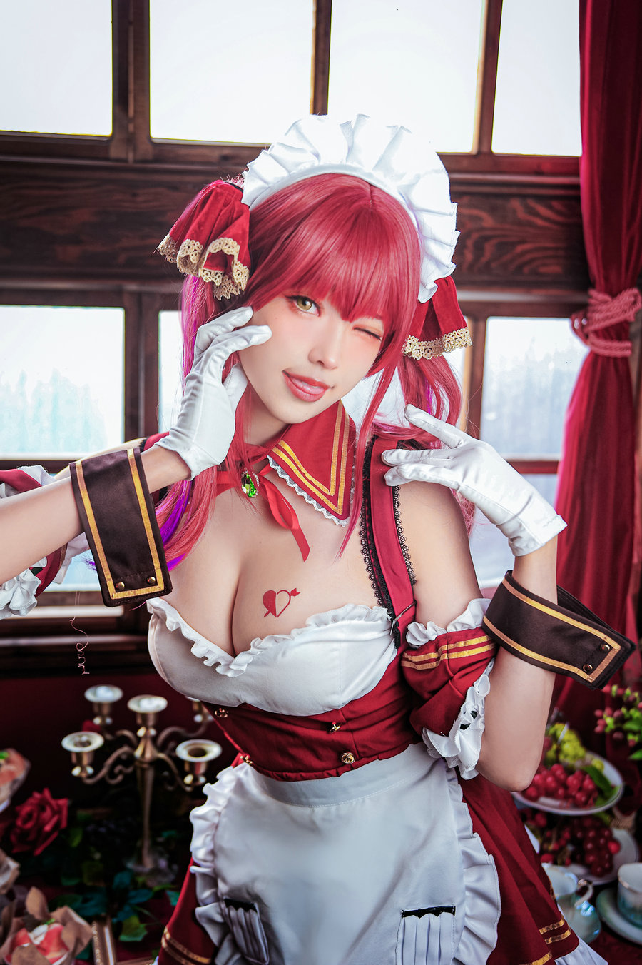 Ely_eee(ElyEE子) - B-Hoshou Marine Maid / 29P-99MB / cos萌妹-绅士图