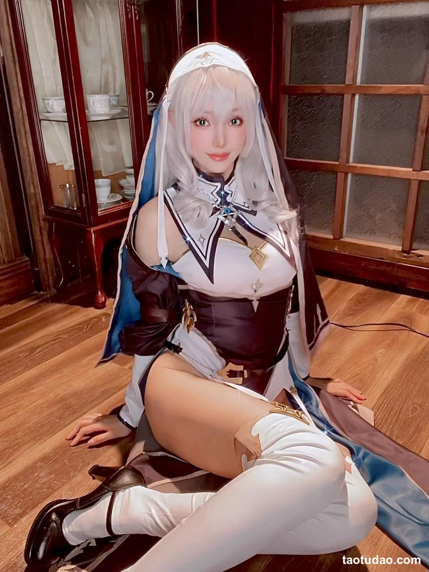 ElyEE子 – Shirogane noel~Nun [27P+13V-206MB]-艺库
