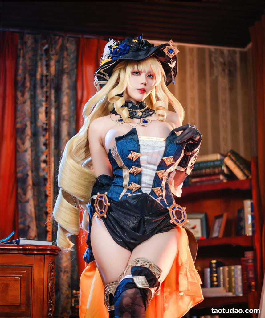 图片[3]-九言-原神-娜维娅[48P+7V-1.15G]-绅士图