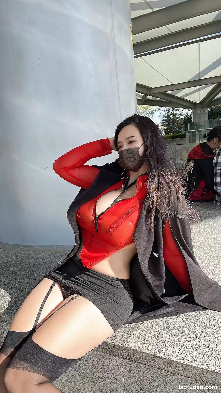 图片[4]-水蜜桃米米 – 吊带黑丝 [30P-122MB]-绅士图