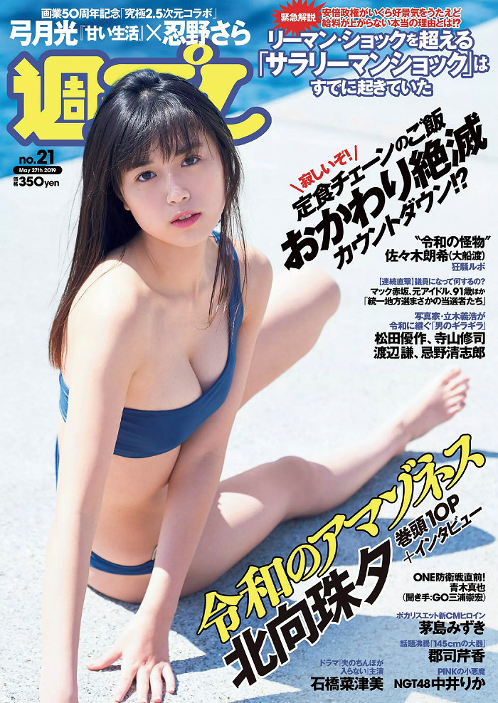 / Weekly Playboy / 2019 No.21 北向珠夕 郡司芹香 中井りか 茅島みずき 石橋菜津... 日系-绅士图