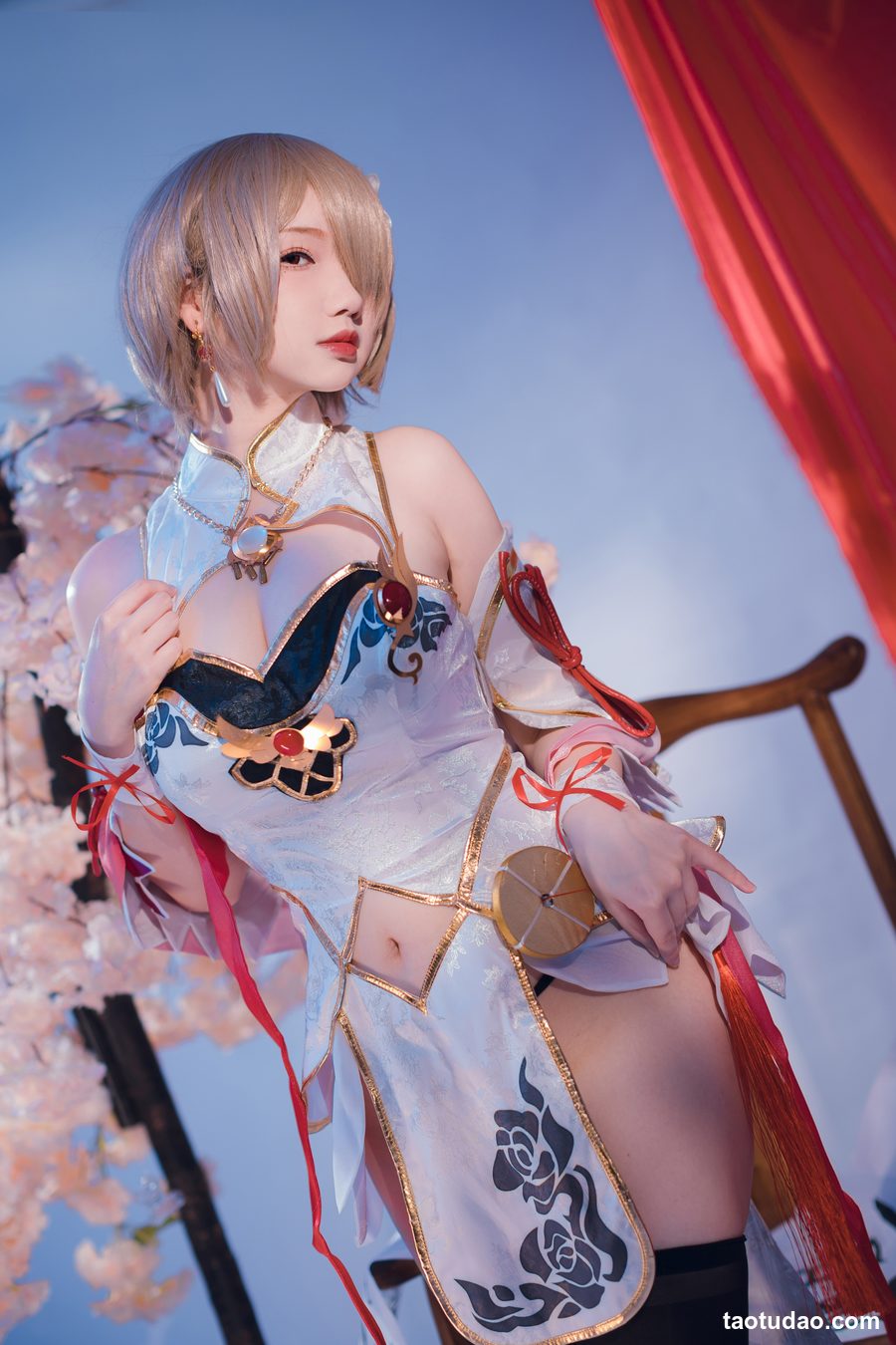 雪晴Astar-崩坏-丽塔旗袍[56P+5V-480MB]-绅士图