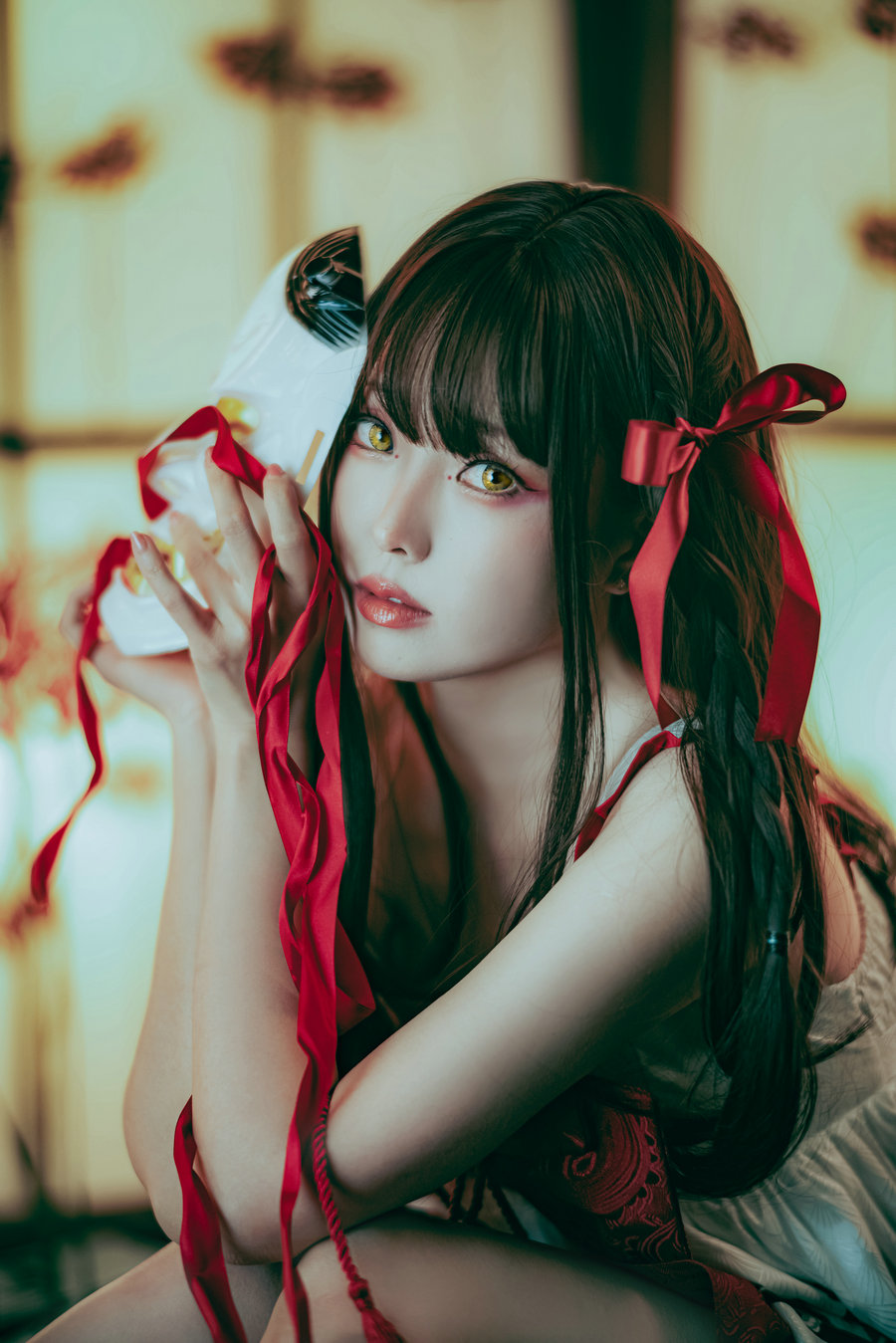 Ely_eee(ElyEE子) - Oni Higanbana 鬼面彼岸 / 15P-42MB / cos萌妹-绅士图