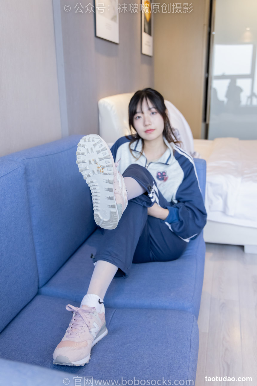 图片[3]-[BoBoSocks袜啵啵]NO.226 小甜豆-运动鞋、白棉袜、白丝[140P+1V／6.51GB]-绅士图