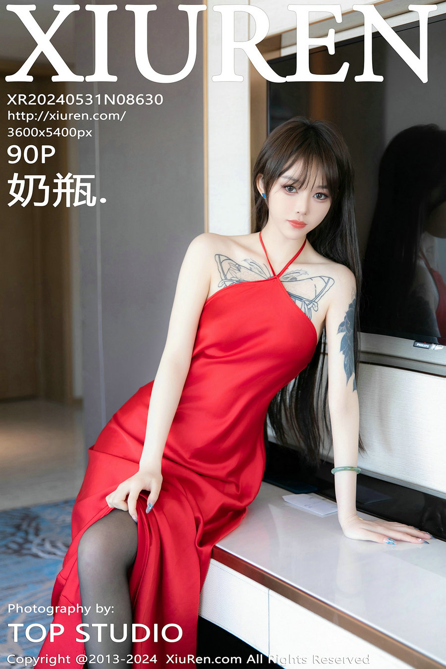 / 秀人美媛馆 / 2024.05.31 No.8630 奶瓶 / 90P436MB / 秀人网-绅士图