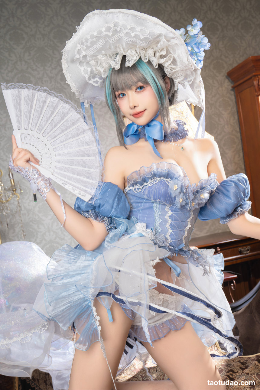 图片[3]-Momoko葵葵  柴郡本 礼服+旗袍 [56P-385MB]-绅士图