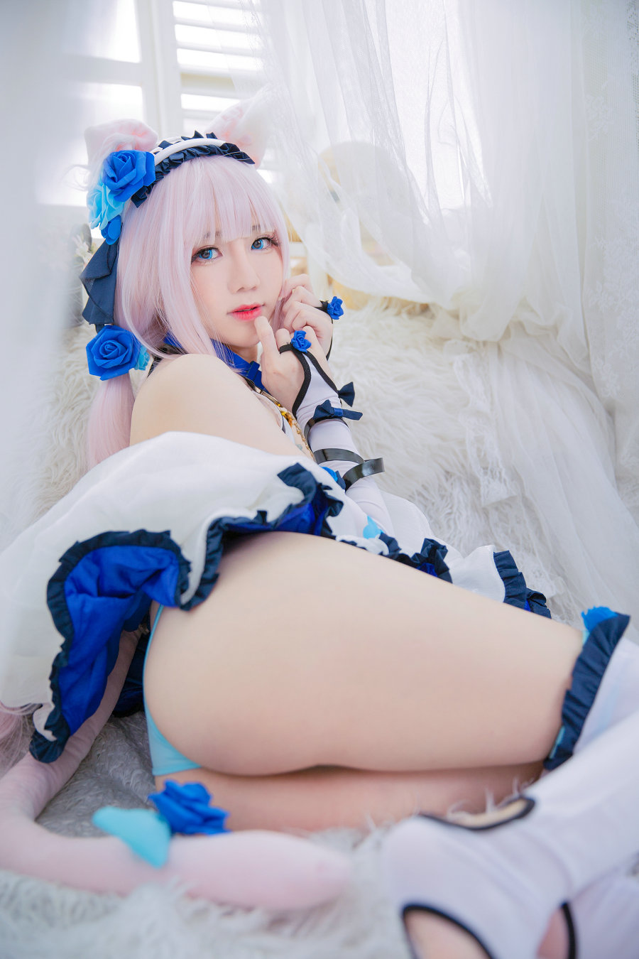 Sally Dorasnow - Nekopara Vanilla Lingerie / 40P-134MB / cos萌妹-绅士图