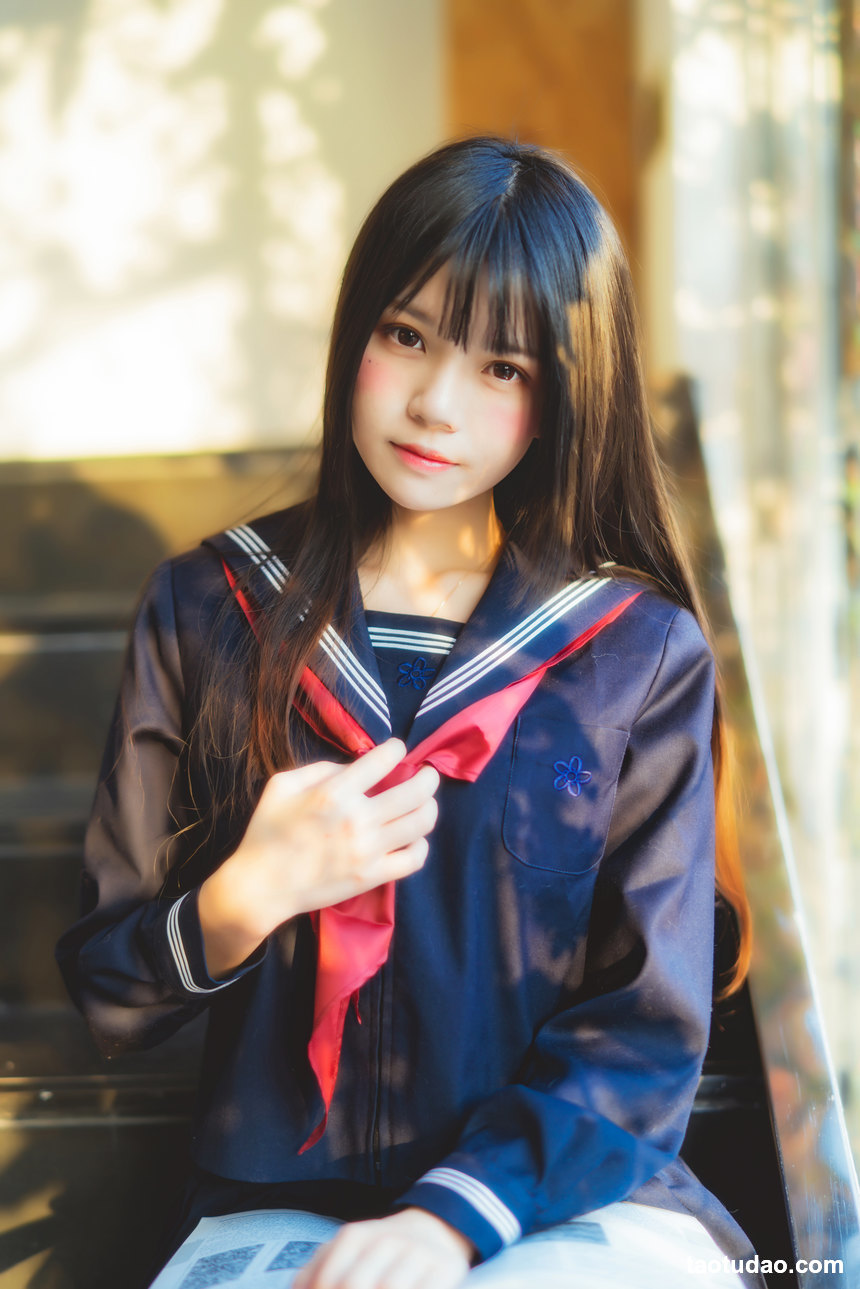 图片[2]-[YITUYU艺图语]2022.04.21 午后高校少女 桜桃喵[41+1P／400MB]-绅士图