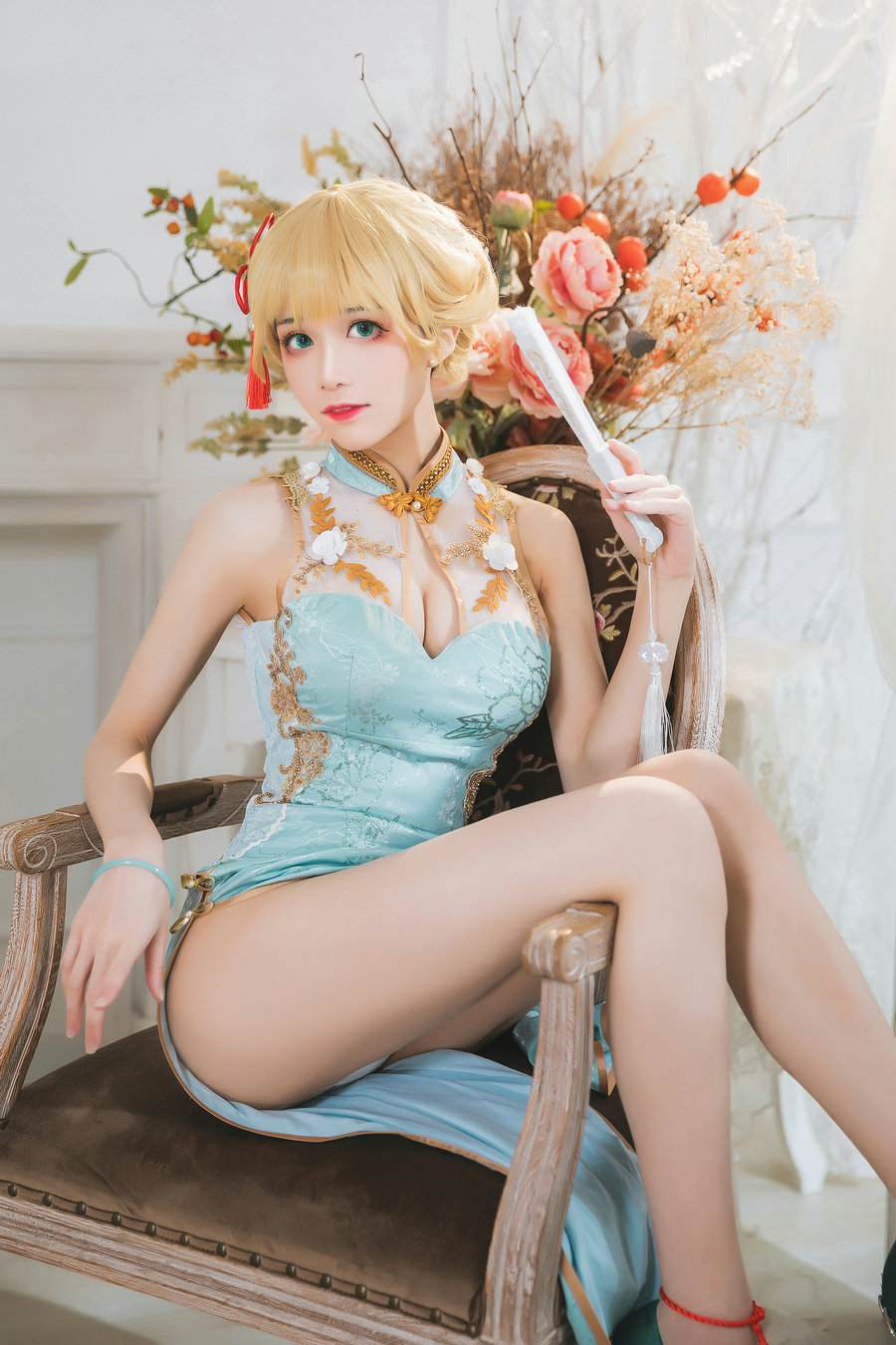 Tomoyo酱 - G36旗袍 / 30P-178MB / cos萌妹-绅士图