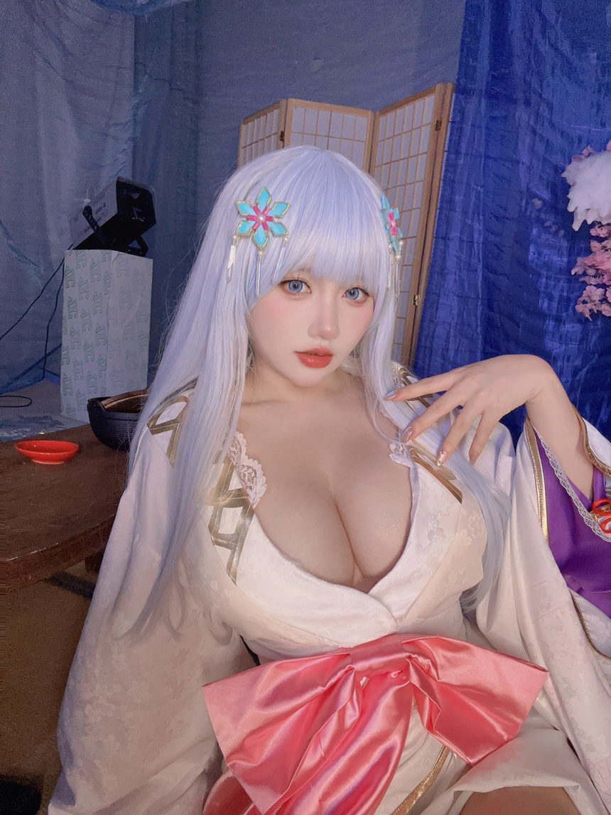 图片[4]-是一只熊仔 NO.022 白雪姬 (美少女万华镜异闻：雪女) [41P-185MB]-绅士图