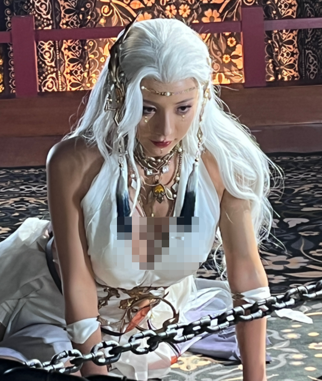 被造谣多人运动后,洛丽塔大哥又陷走光风波,网友:她不是故意的