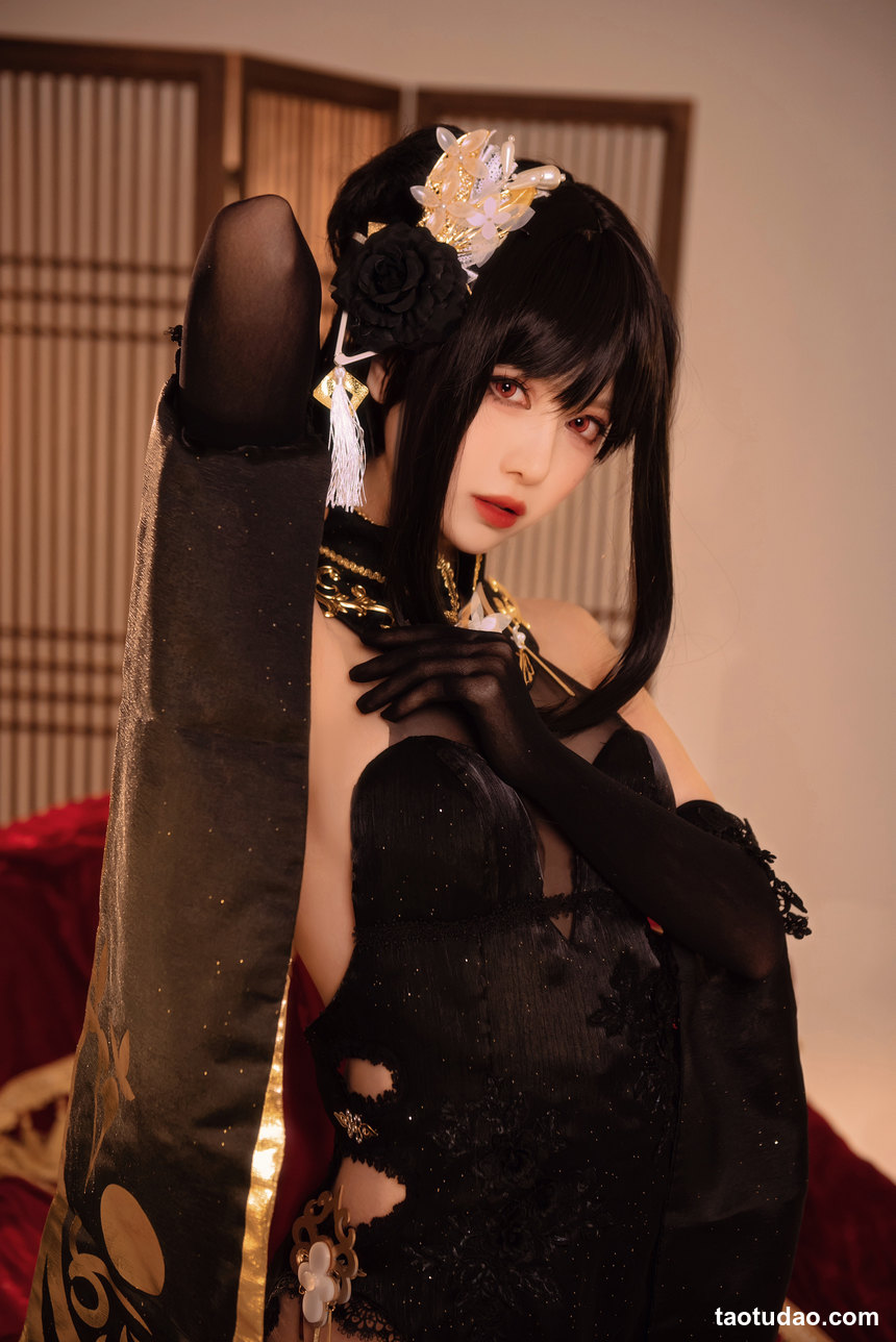 图片[4]-shika小鹿鹿 – NO.92 碧蓝航线镇海 奇奢花苑 [28P-182MB]-绅士图