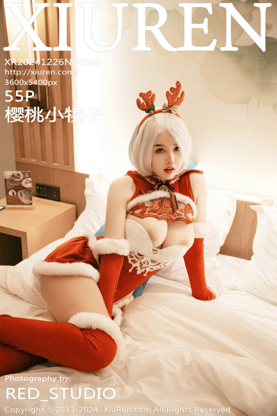 / 秀人美媛馆 / 2024.12.26 No.9660 樱桃小犊子 / 55P176MB / 秀人网-绅士图