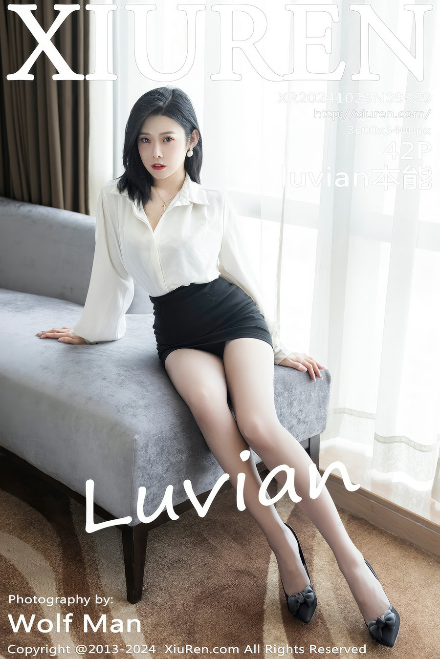 / 秀人美媛馆 / 2024.10.23 No.9329 luvian本能 / 42P397MB / 秀人网-绅士图
