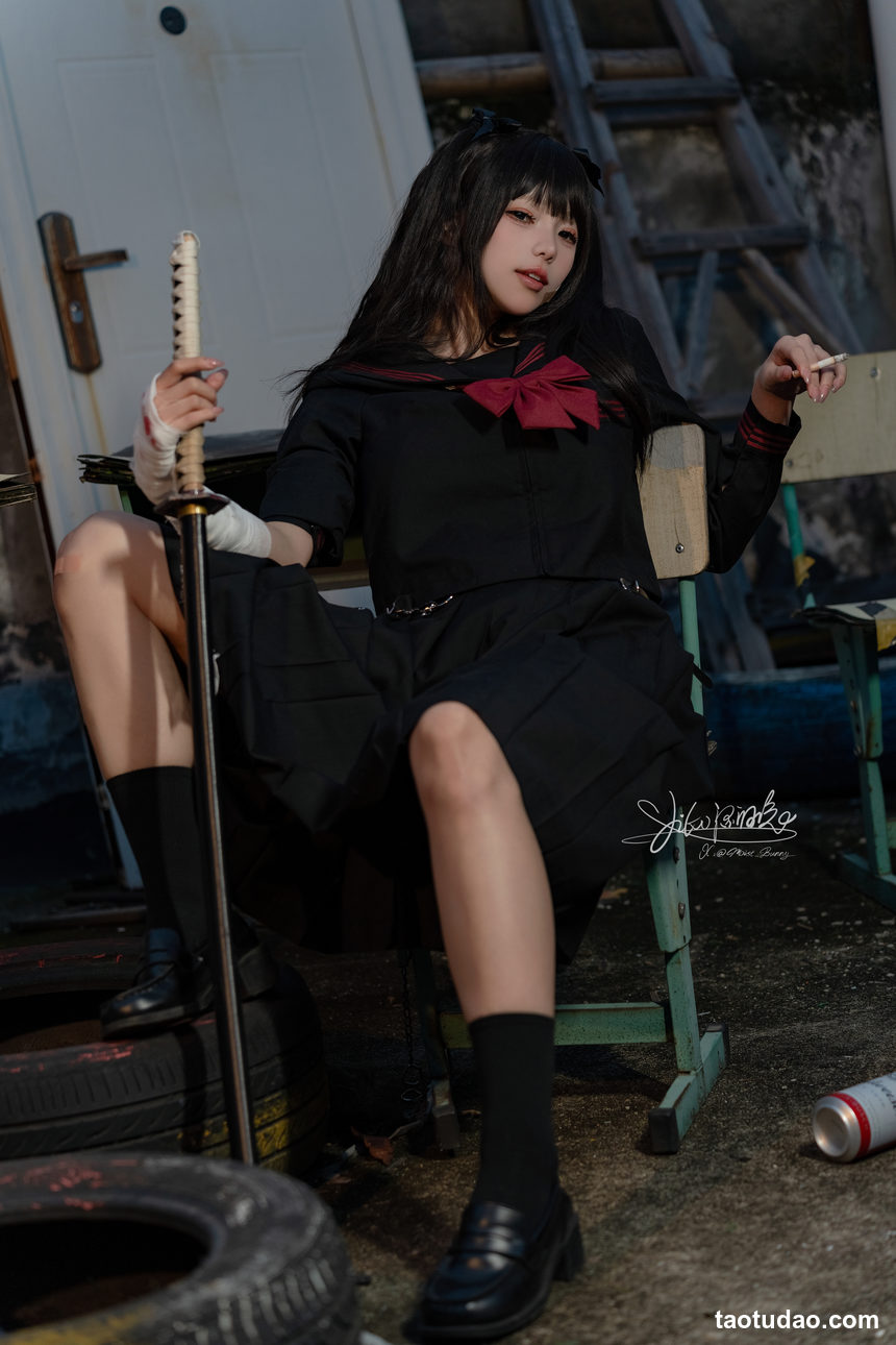 图片[3]-咬一口兔娘(Yiko湿润兔) –  不良女高 [73P+1V-1.79GB]-绅士图