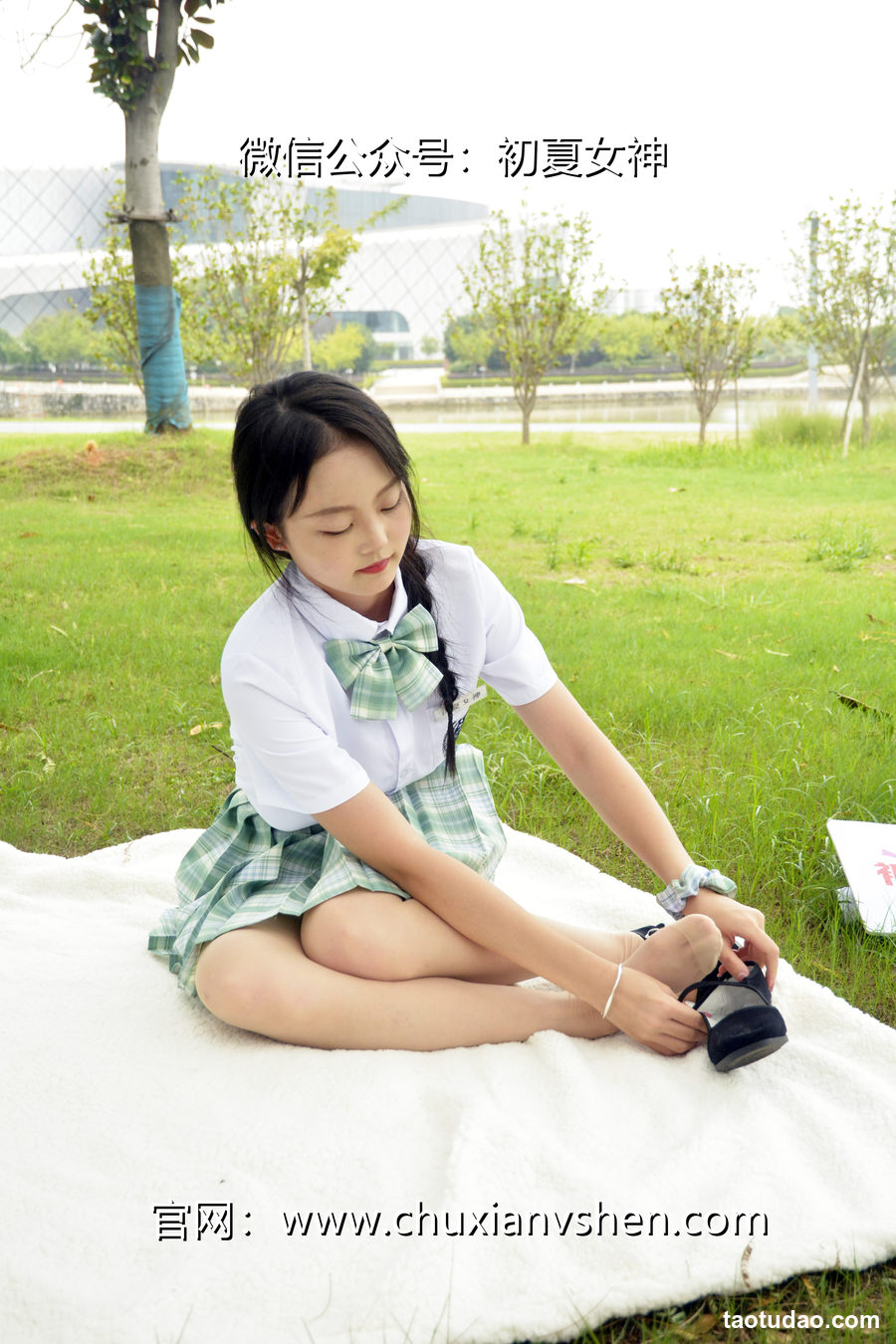 图片[3]-初夏女神 NO.101 双双 雪松JK套[140P+1V／5.53GB]-绅士图