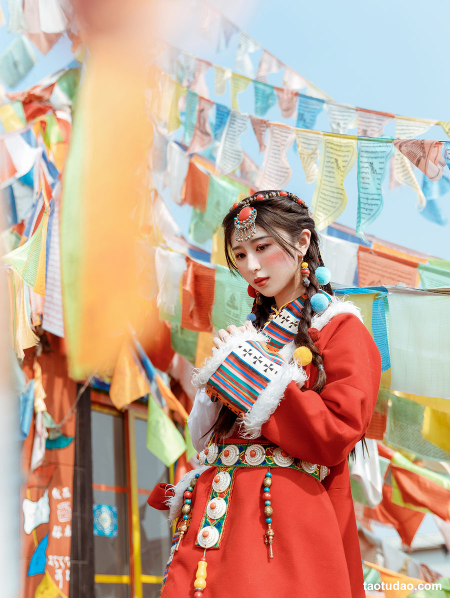 图片[4]-[YITUYU艺图语]2023.04.05 藏服少女 小希[24+1P／337MB]-绅士图