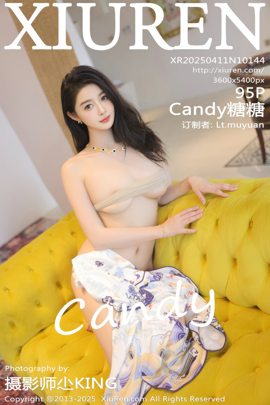 / 秀人美媛馆 / 2025.04.11 No.10144 Candy糖糖 / 95P816MB /-艺库