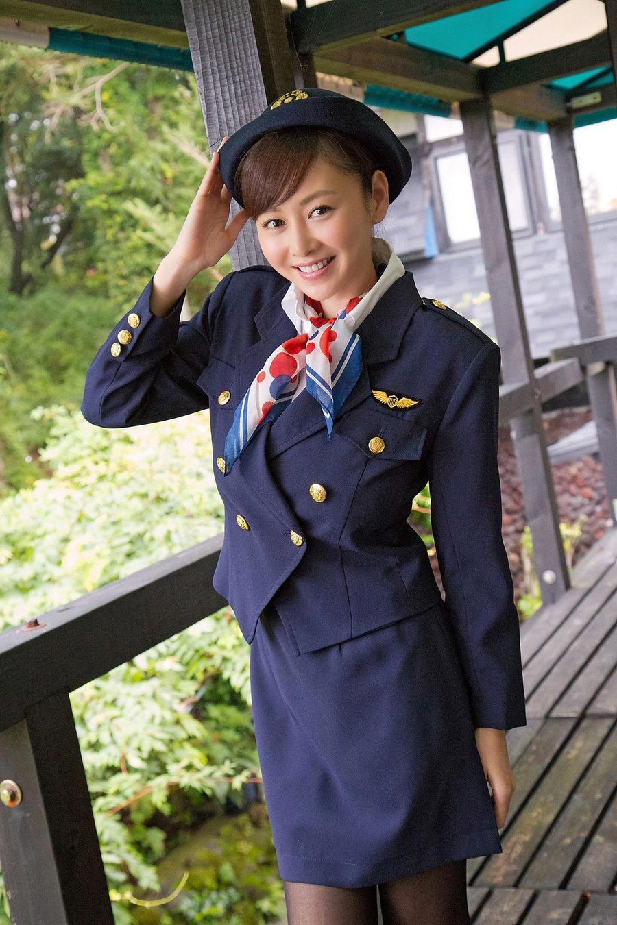 图片[3]-杉原杏璃写真集「美人CA」-绅士图