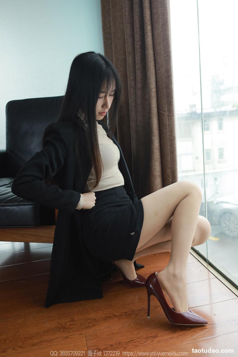 图片[4]-[IESS异思趣向] 2024.03.20 丝享家 1694 美子《OL小黑裙》[89P-63MB]-绅士图