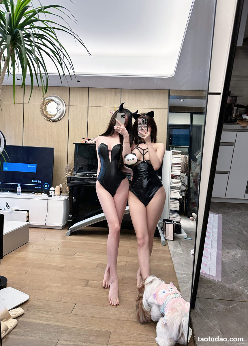 图片[3]-奔跑的晶骡儿 – 黑色姐妹花 [17P-143MB]-绅士图