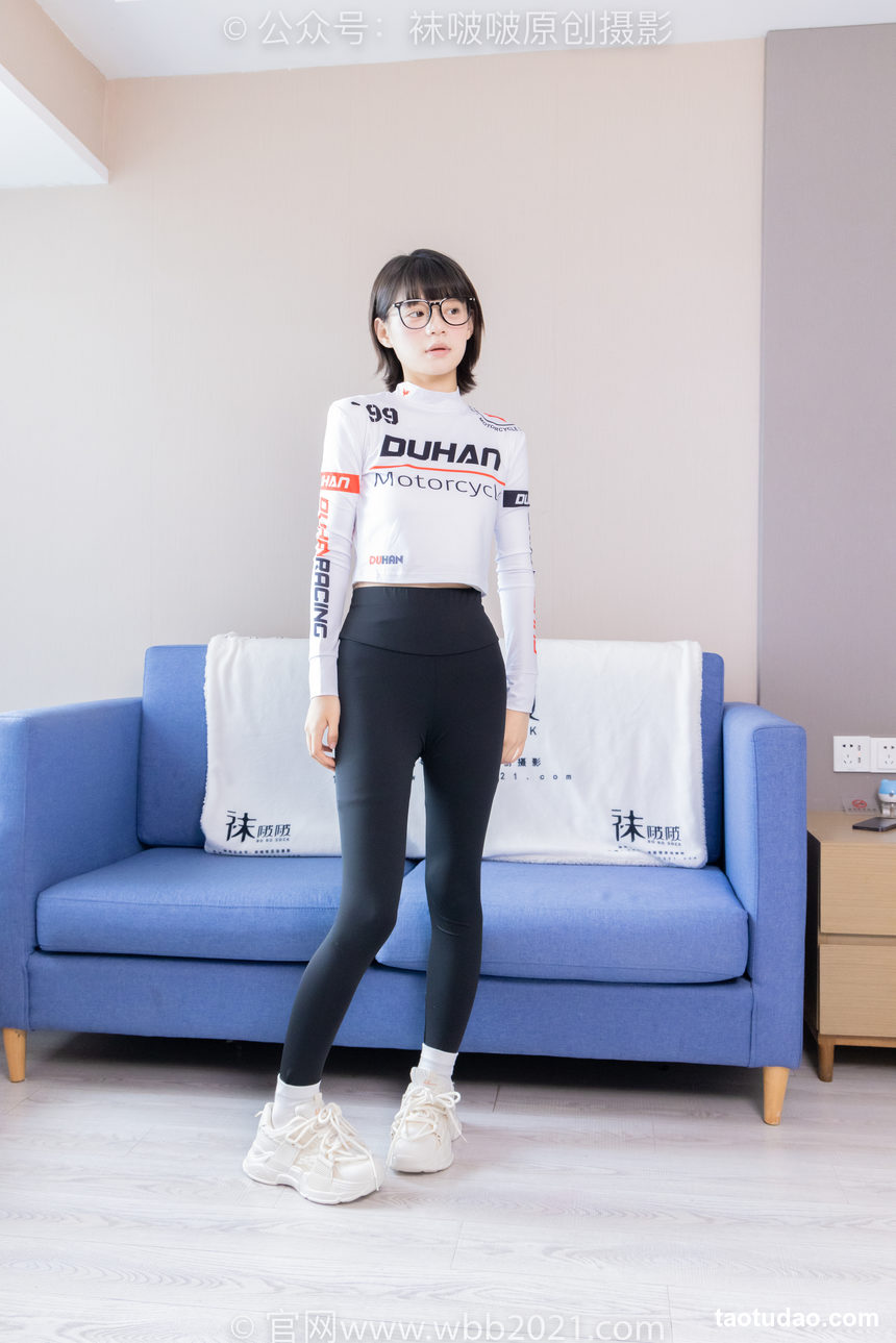 图片[3]-[BoBoSocks袜啵啵]NO.410 糯米-运动鞋、白棉袜、肉丝、瑜伽裤裤里丝[145P+1V／6.68GB]-绅士图